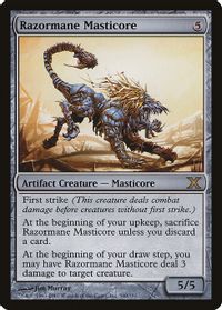 Razormane Masticore — 10th Edition