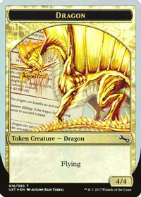 Dragon Token (Gold) — Unstable