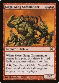 Siege-Gang Commander — 10th Edition
