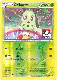 Chikorita - 1/122 (Pokemon League) — League & Championship Cards