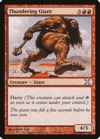 Thundering Giant — 10th Edition