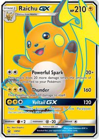 Raichu GX - SM90 — SM Promos