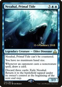Nezahal, Primal Tide — Prerelease Cards