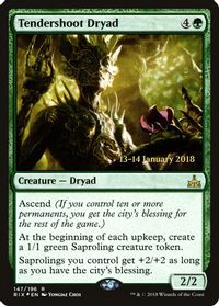 Tendershoot Dryad — Prerelease Cards