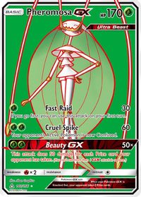 Pheromosa GX (Full Art) — SM - Ultra Prism