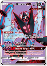 Dawn Wings Necrozma GX (Full Art) — SM - Ultra Prism