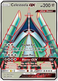 Celesteela GX (Full Art) — SM - Ultra Prism