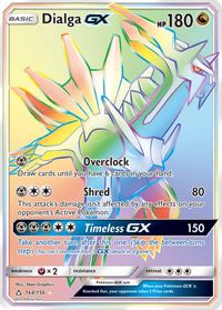 Dialga GX (Secret Rare) — SM - Ultra Prism