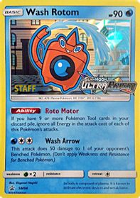 Wash Rotom - SM94 (Prerelease) [Staff] — SM Promos