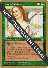 Autumn Willow - 1996 Bertrand Lestree (HML) — World Championship Decks