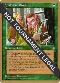 Fyndhorn Elves - 1996 Bertrand Lestree (ICE) — World Championship Decks