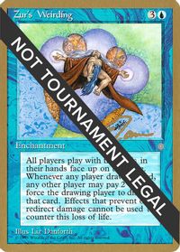 Zur's Weirding - 1996 Eric Tam (ICE) — World Championship Decks