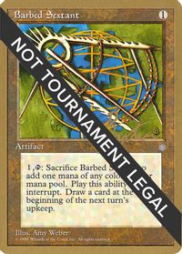 Barbed Sextant - 1996 George Baxter (ICE) — World Championship Decks