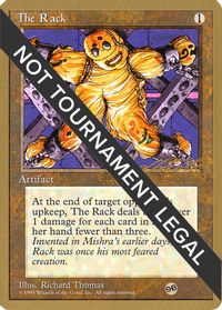The Rack - 1996 Leon Lindback (4ED) (SB) — World Championship Decks