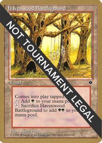 Havenwood Battleground - 1996 Mark Justice (FEM) — World Championship Decks