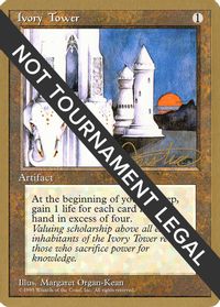 Ivory Tower - 1996 Mark Justice (4ED) — World Championship Decks