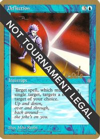 Deflection - 1996 Michael Loconto (ICE) — World Championship Decks