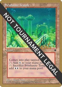 Svyelunite Temple - 1996 Michael Loconto (FEM) — World Championship Decks