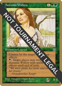 Autumn Willow - 1996 Preston Poulter (HML) (SB) — World Championship Decks