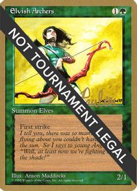 Elvish Archers - 1996 Preston Poulter (4ED) — World Championship Decks