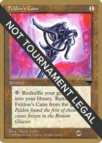 Feldon's Cane - 1996 Shawn "Hammer" Regnier (CHR) (SB) — World Championship Decks