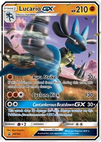 Lucario GX - SM100 — SM Promos