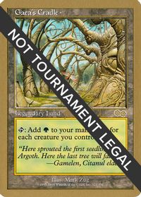 Gaea's Cradle - 1999 Matt Linde (USG) — World Championship Decks
