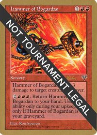 Hammer of Bogardan - 1997 Janosch Kuhn (MIR) — World Championship Decks