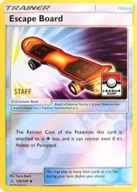 Escape Board - 122/156 (League Cup) [Staff] — League & Championship Cards