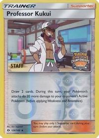 Professor Kukui - 128/149 (Regional Championships) [Staff] — League & Championship Cards