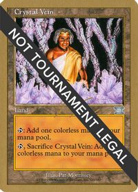 Crystal Vein - 2000 Jon Finkel (6ED) — World Championship Decks