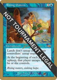 Rising Waters - 2000 Jon Finkel (NMS) (SB) — World Championship Decks