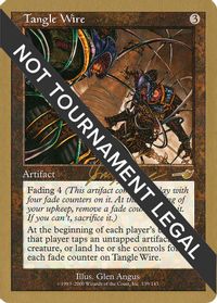 Tangle Wire - 2000 Jon Finkel (NMS) — World Championship Decks