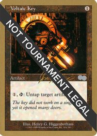 Voltaic Key - 2000 Jon Finkel (USG) — World Championship Decks