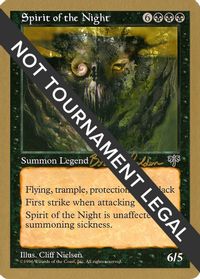 Spirit of the Night - 1998 Brian Selden (MIR) — World Championship Decks