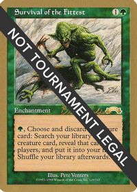 Survival of the Fittest - 1998 Brian Selden (EXO) — World Championship Decks