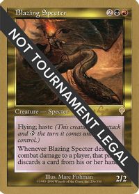 Blazing Specter - 2001 Tom van de Logt (INV) — World Championship Decks