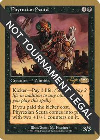 Phyrexian Scuta - 2001 Tom van de Logt (PLS) — World Championship Decks
