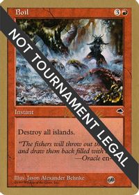 Boil - 1999 Kai Budde (TMP) (SB) — World Championship Decks