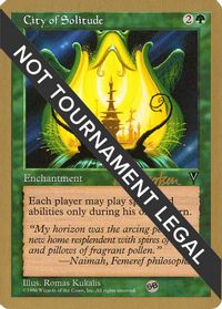 City of Solitude - 1997 Svend Geertsen (VIS) (SB) — World Championship Decks