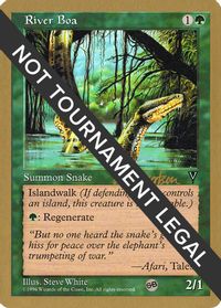 River Boa - 1997 Svend Geertsen (VIS) (SB) — World Championship Decks