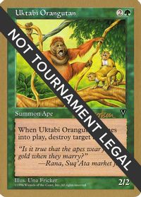 Uktabi Orangutan - 1997 Svend Geertsen (VIS) — World Championship Decks