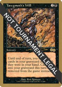 Yawgmoth's Will - 2000 Nicolas Labarre (USG) — World Championship Decks