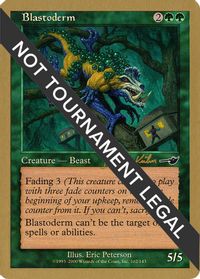 Blastoderm - 2000 Janosch Kuhn (NMS) — World Championship Decks