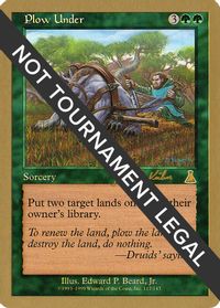 Plow Under - 2000 Janosch Kuhn (UDS) — World Championship Decks