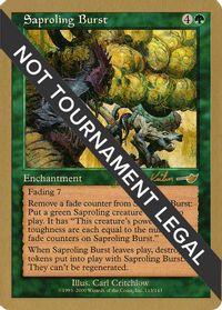 Saproling Burst - 2000 Janosch Kuhn (NMS) — World Championship Decks