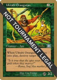 Uktabi Orangutan - 2000 Janosch Kuhn (6ED) (SB) — World Championship Decks