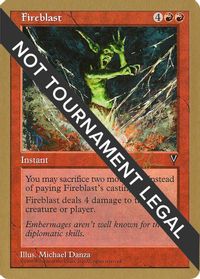 Fireblast - 1998 Ben Rubin (VIS) — World Championship Decks