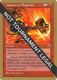 Hammer of Bogardan - 1998 Ben Rubin (MIR) — World Championship Decks
