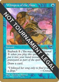 Whispers of the Muse - 1998 Randy Buehler (TMP) — World Championship Decks